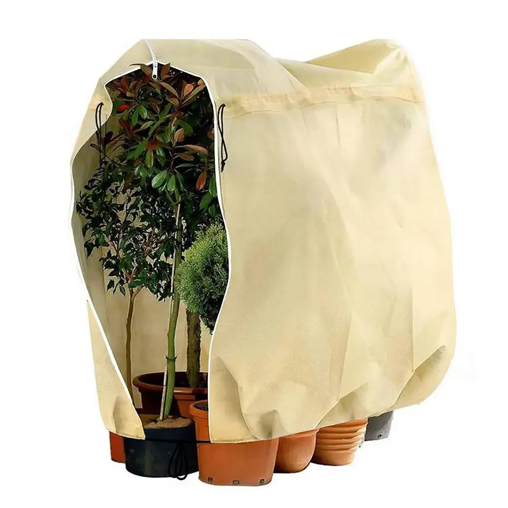 

Home Garden Plant Cover Winter Freeze Frost Protection Warm Cover Mini Tree Shrub Plant Protecting Bag For Yard Garden Plants