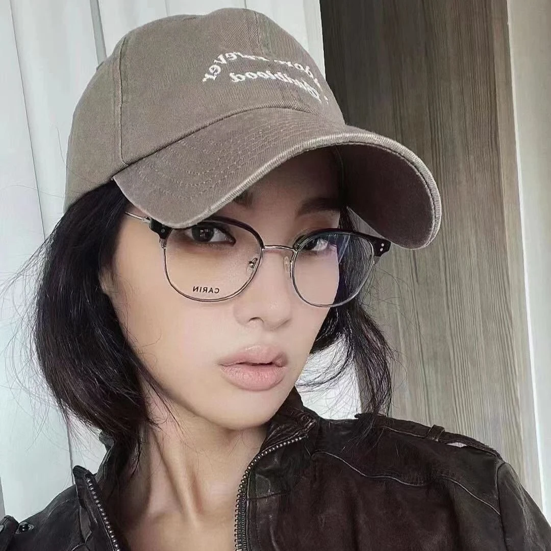 

New Fashion Prescription Glasses Frame Ultra Light Retro Polygon Men's And Women's Same Popular Glasses