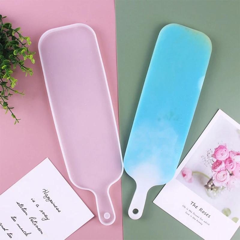 B36D Rectangular Tray Epoxy Resin Mold Fruit Snacks Serving Plate Silicone Mould DIY Crafts Home Decorations Casting Tool | Украшения и