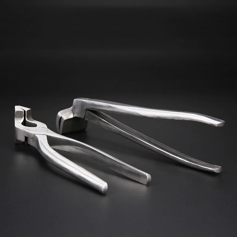 1 шт. плоскогубцы с прямыми/локтевыми краями складные и удерживающие для кожаных