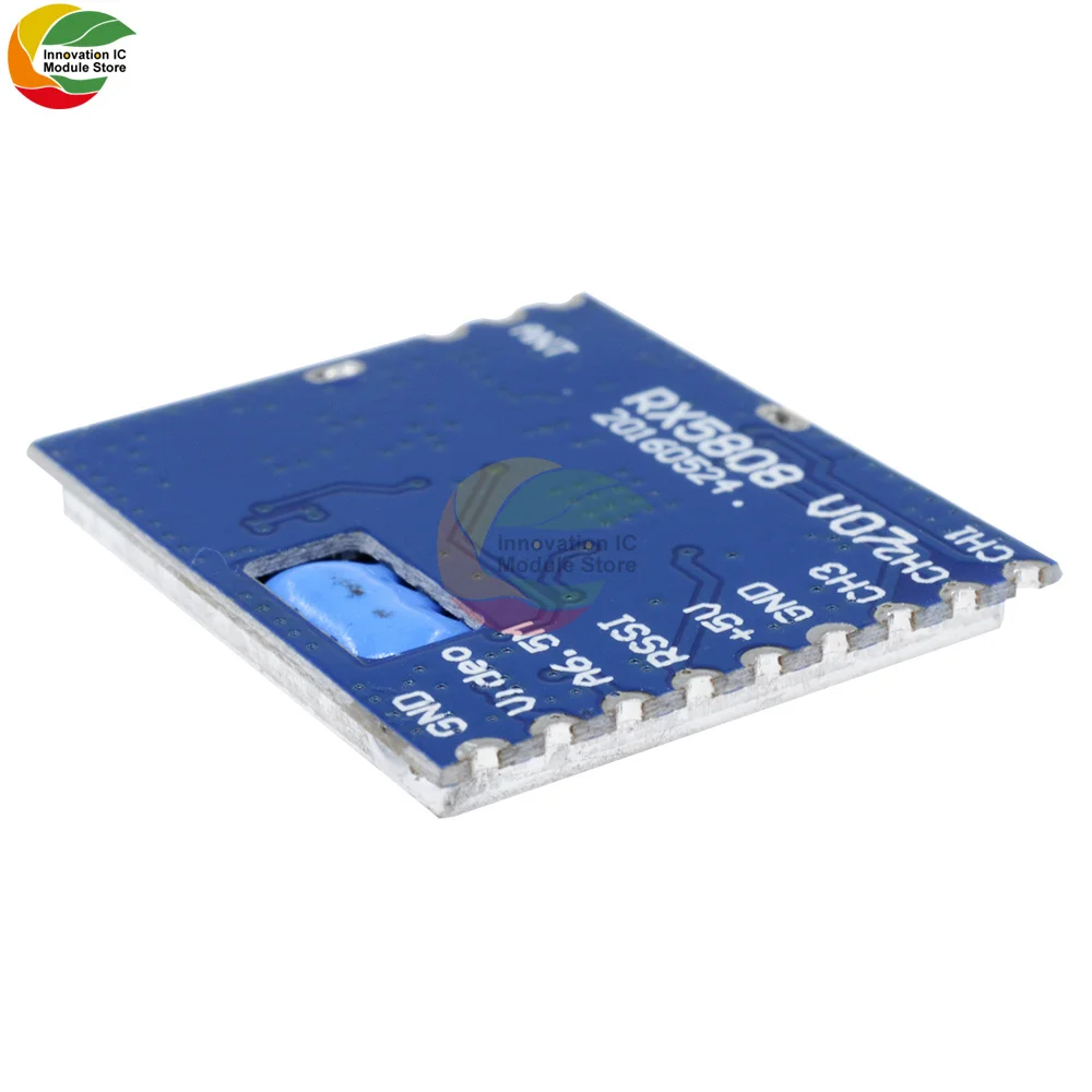 FPV 5.8G Wireless Audio Video Receiver Module for Boscam RX5808 Frequency Phase Lock Analog AV Signal Output 3.5V 170mA Board |