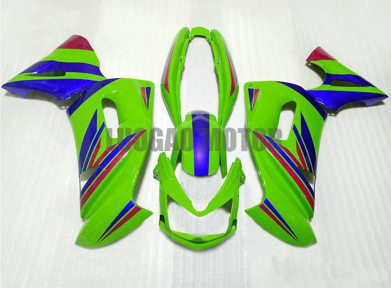 

Bodywork For Green Blue Red KAWASAKI NINJA 650R ER6 F 650 ER6F 06 07 08 Ninja650R ER-6F 06-08 ER 6F 2006 2007 2008 Fairings