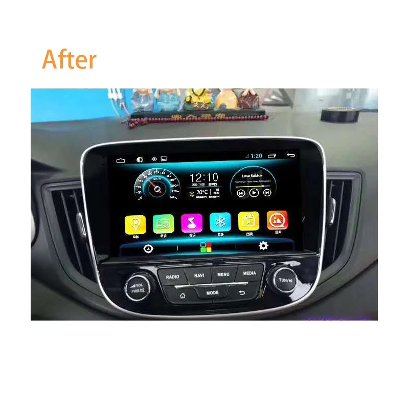 Мультимедийный DVD-проигрыватель для автомобиля Android 10 0 GPS-навигация радио