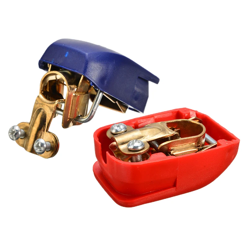 Быстросъемная аккумуляторная батарея 2 шт. 12 В зажимы клемм для авто автомобиля