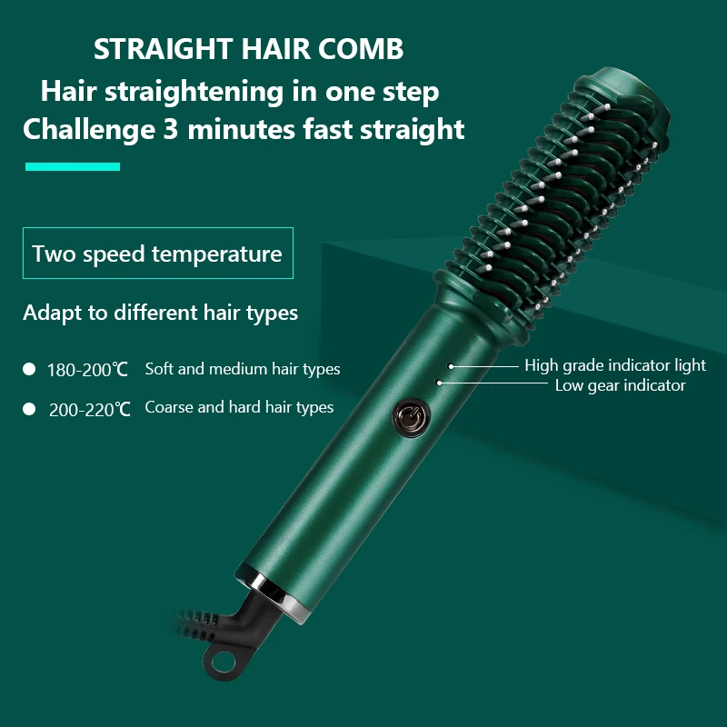 Щипцы для завивки волос двойного назначения электрическая 3D расческа палочка