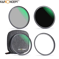 kf concept magnetic filter kit nd1000 mc uv cpl ultra slim filter camera lens and filter bag 62mm 67mm 72mm 77mm 82mm 86mm 92mm