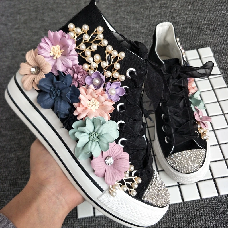 2019 Фэнтези семи расцветок с украшением в виде цветов и Австрии Стразы пряжи