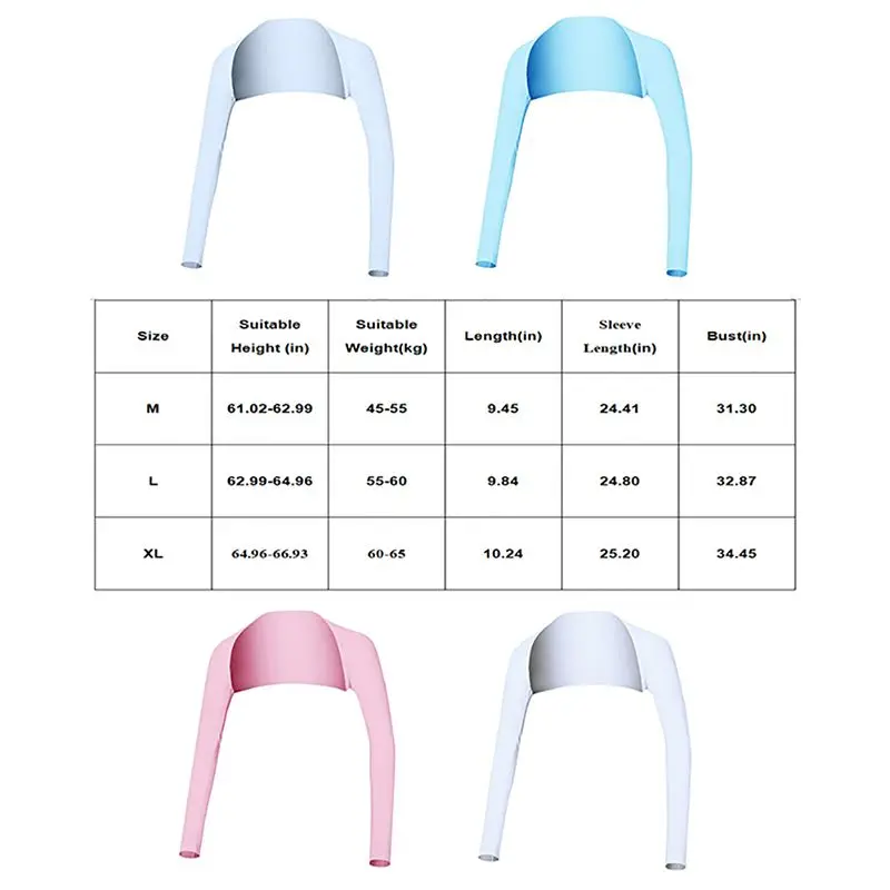 

Women Shawl Sunshade Outdoor Summer Hand Arm Sleeve Elbow Protection Cover Golf Sportswear Accessories