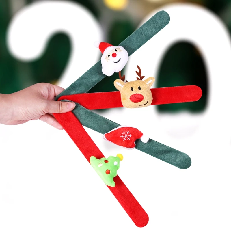 1 шт. Рождественские Браслеты-шармы для часов рождественский подарок детей