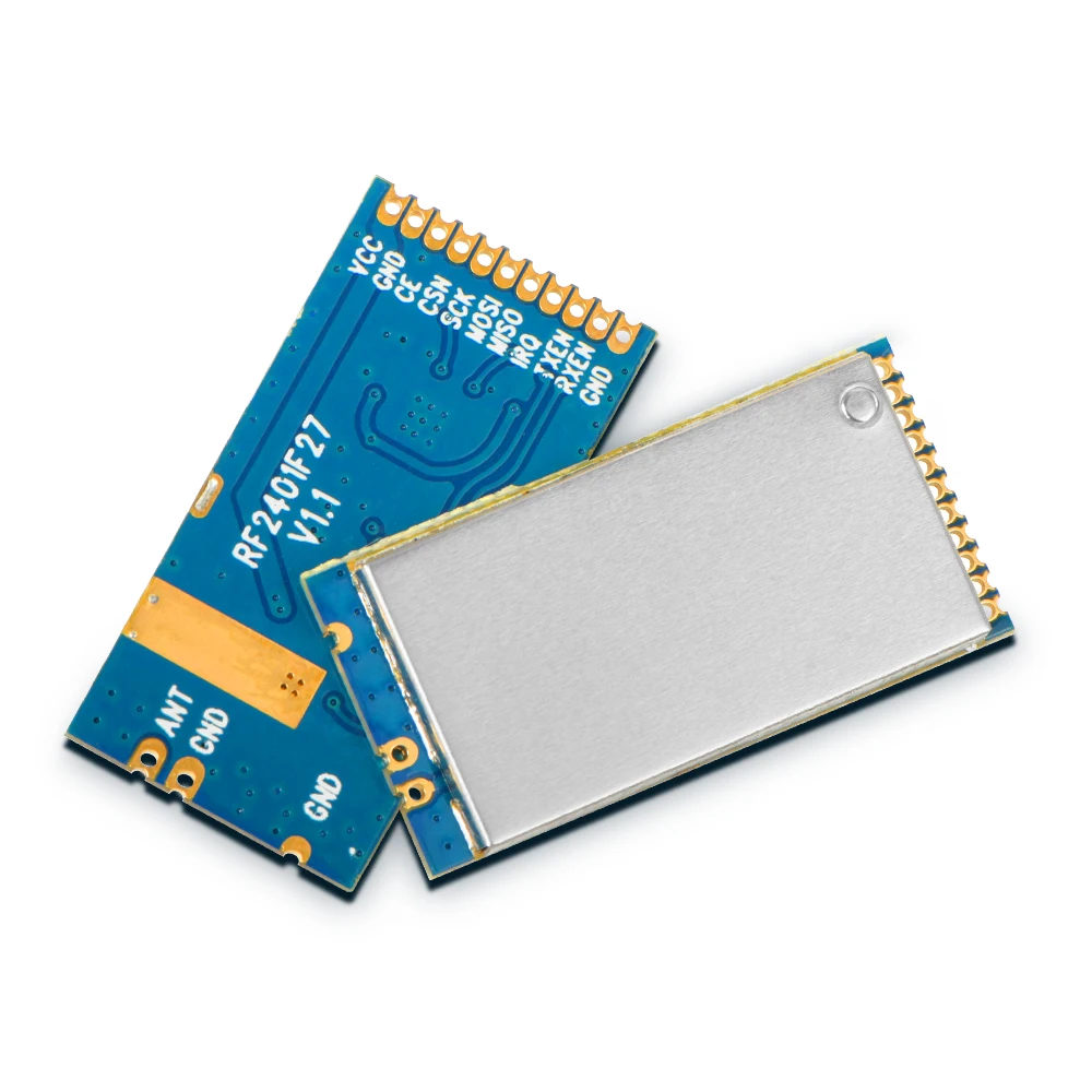 2 шт./лот RF2401F27 26dBm 4 ГГц nrf24l01 + модуль 400 МВт 4g pa lna модуль|Детали устройств связи| |