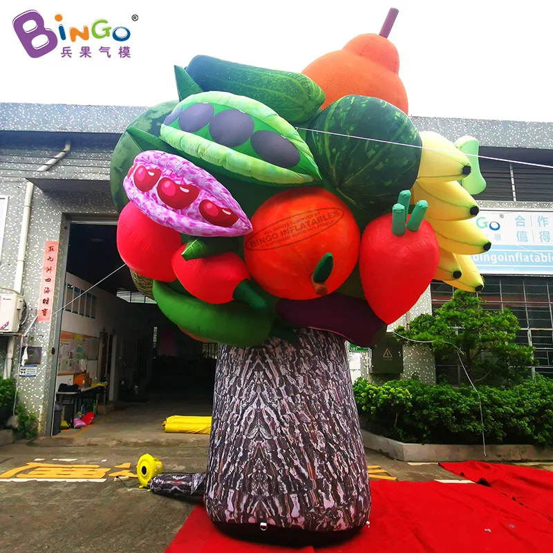 Индивидуальные 5m высота рекламные надувные фрукты дерево для украшения событие