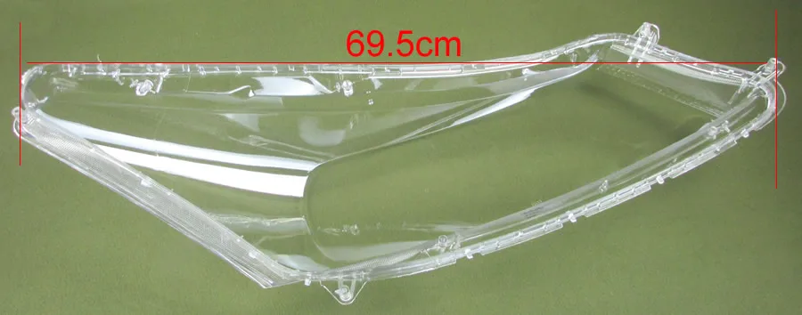 Передние фары прозрачные абажуры лампы оболочки маска sheadlight крышка объектива