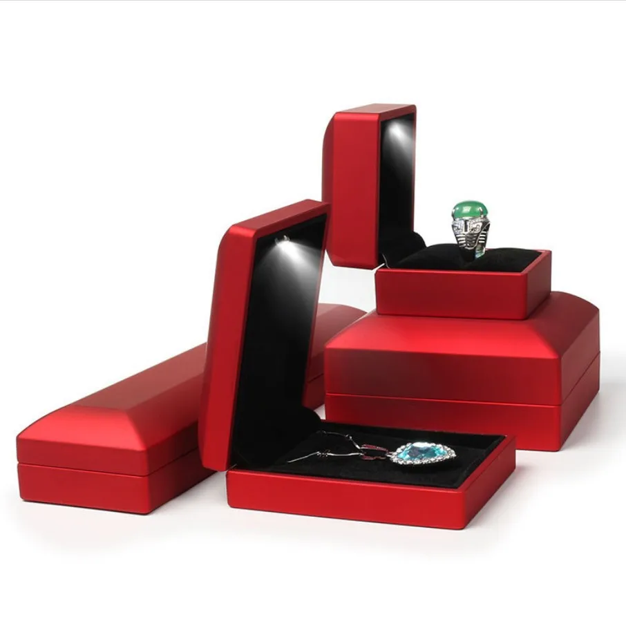 Кольцевая коробка Высококачественная креативная светодиодная лампа свадебный