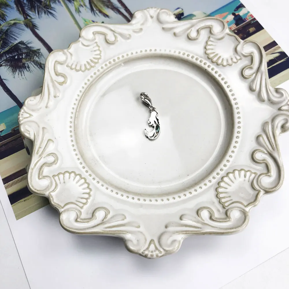 Прелести русалки красочные раковины из стерлингового серебра 925 пробы модные