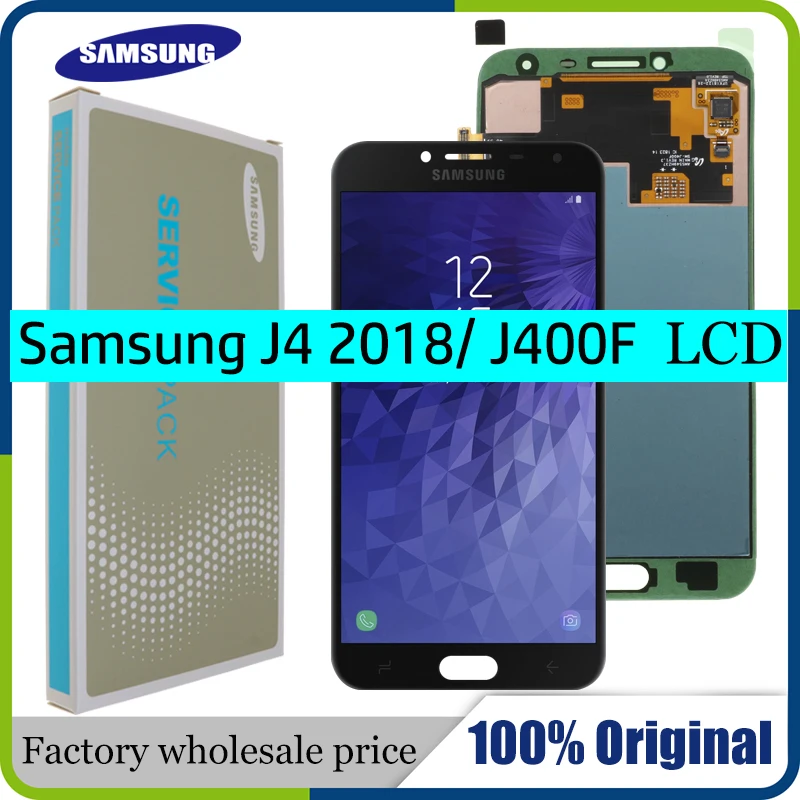 ЖК дисплей с дигитайзером сенсорного экрана 5 дюйма для SAMSUNG J4 2018 Samsung Galaxy J400 J400F/DS