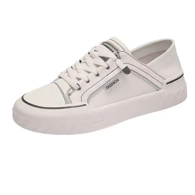 

Soft leather white shoes women 2021 new women's shoes summer all-match flat casual lazy shoes pedal shoes