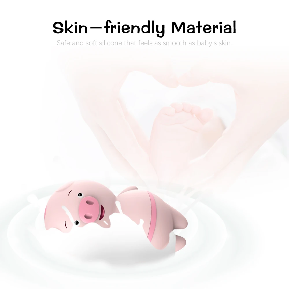 Фаллоимитатор в форме копилки для лизания языка вибратор с 6 частотами