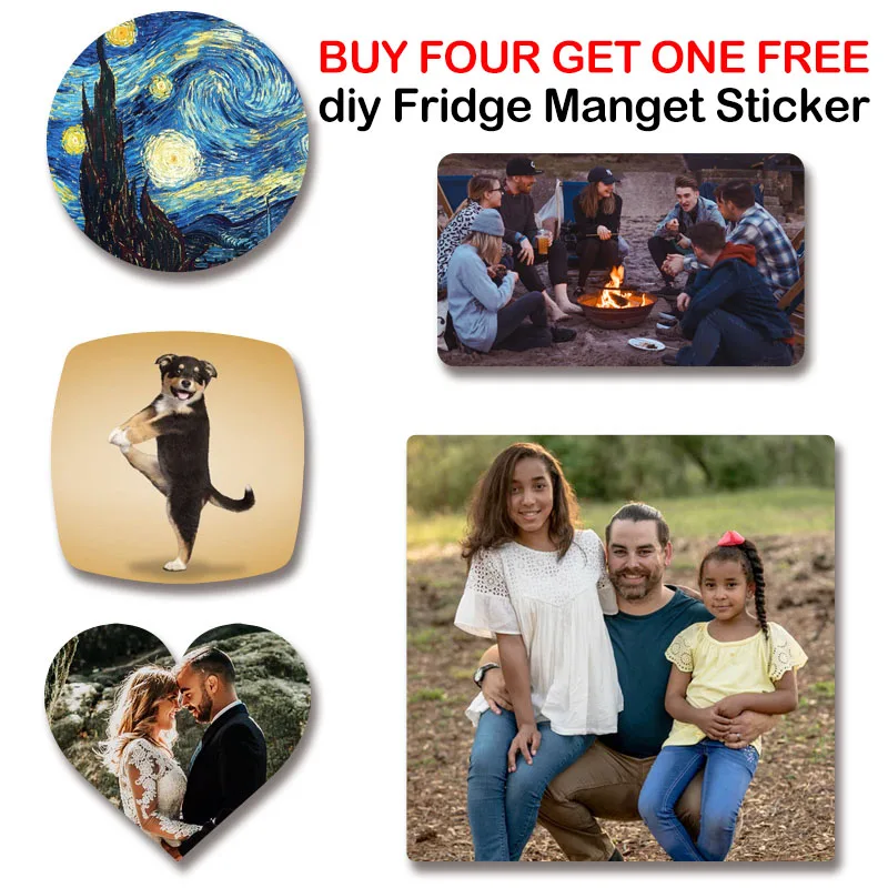 Фотомагнит для холодильника 1 шт.|Магниты на холодильник| |