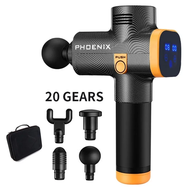 Массажный пистолет Phoenix A2 для расслабления мышц и глубоких тканей массажер