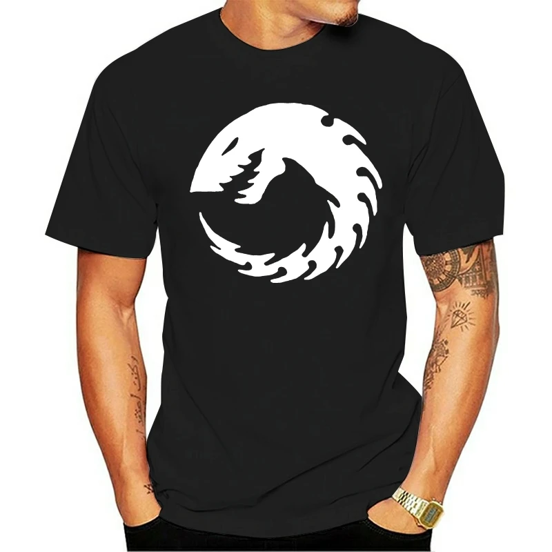 Мужская черная футболка в стиле Фэнтези с принтом Тиранид 40k 40000 - купить по