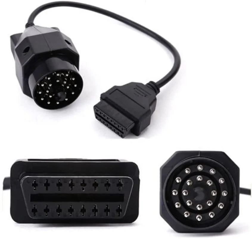 

Адаптер OBD 2 II с 20 контактами на 16-контактный Женский адаптер OBD2 для BMW E36 E39 X5 Z3 совместимые диагностические инструменты OBD