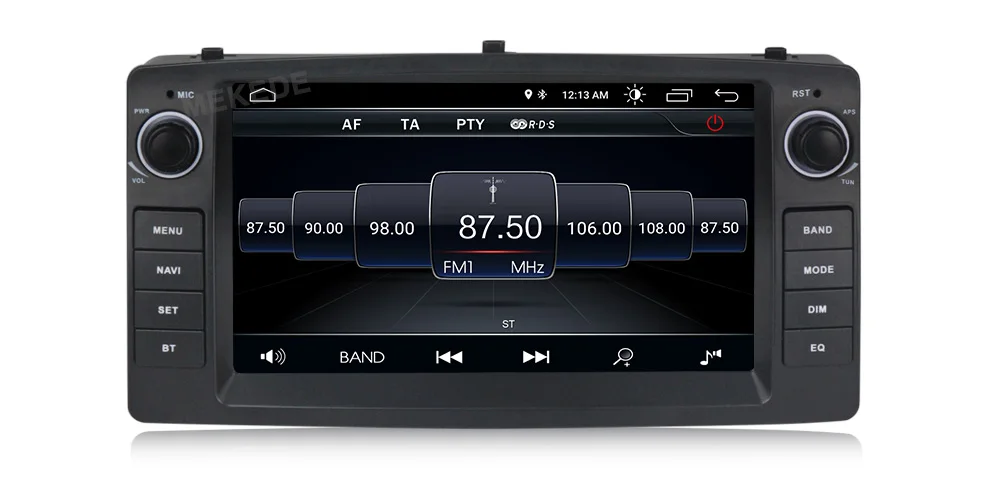 MEKEDE Android 9,1 автомобильное аудио-Радио Стерео dvd-плеер для LADA Vesta 2G ram 32G rom с gps-навигацией wi-fi-мультимедиа BT