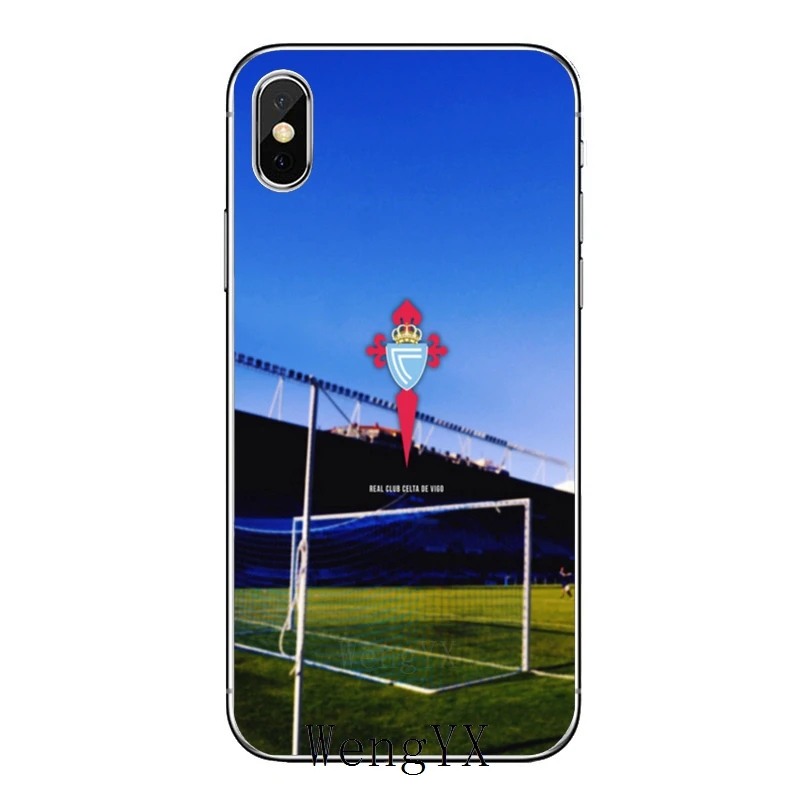 Для iPhone XR X XS Max 8 7 6s 6 plus SE 5s 5c 5 iPod Touch испанский футбольный клуб celta de vigo аксессуары чехол для телефона - Цвет: celta-de-vigo-A-13