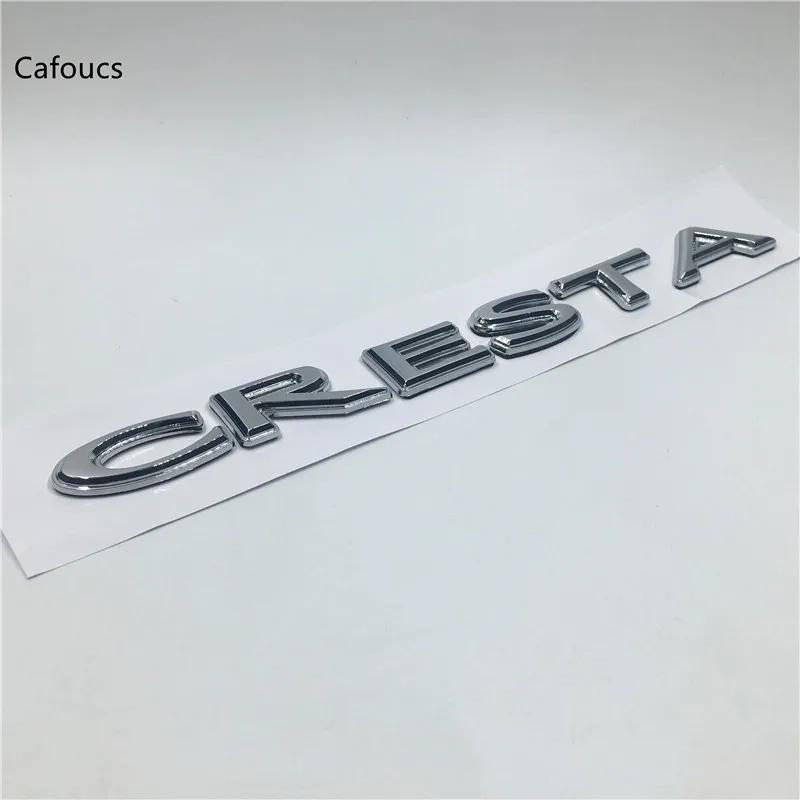 Хромированная Эмблема для Toyota Cresta наклейка на багажник автомобиля|Наклейки
