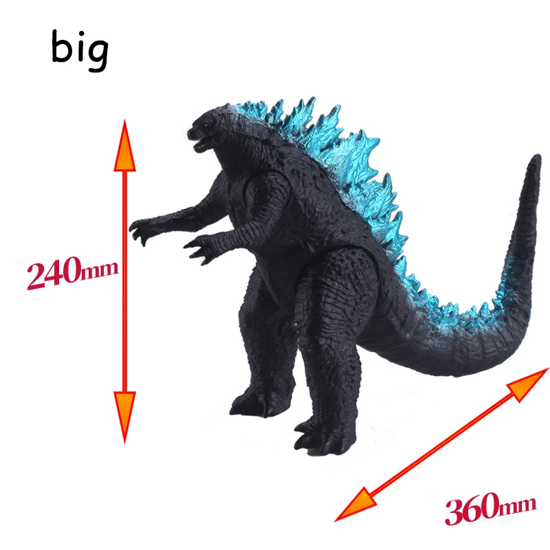 Фигурка большого размера Godzilla Vs Kong Monster из мягкой резины ПВХ игрушка ручной