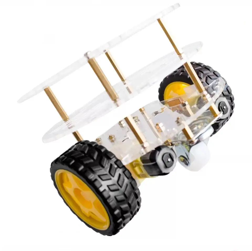 Двигатель для отслеживания обхода умный робот-Автомобильный шасси кодер