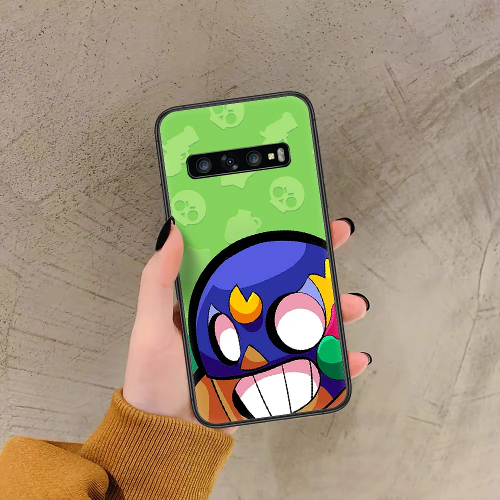 

Stars Leon Crow Game Phone Case For Samsung Galaxy Note S 8 9 10 20 Plus E Lite Uitra black Shell Pretty Cover Luxury Waterproof