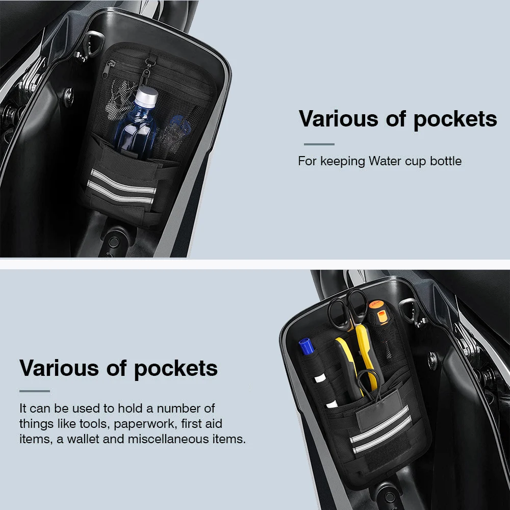 Мотоциклетная сумка жесткая седельная настенная сумка-Органайзер для