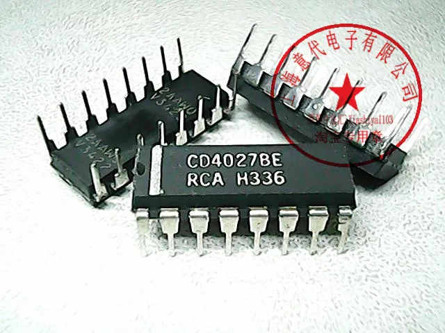 

5pcs CD4027BE DIP-16