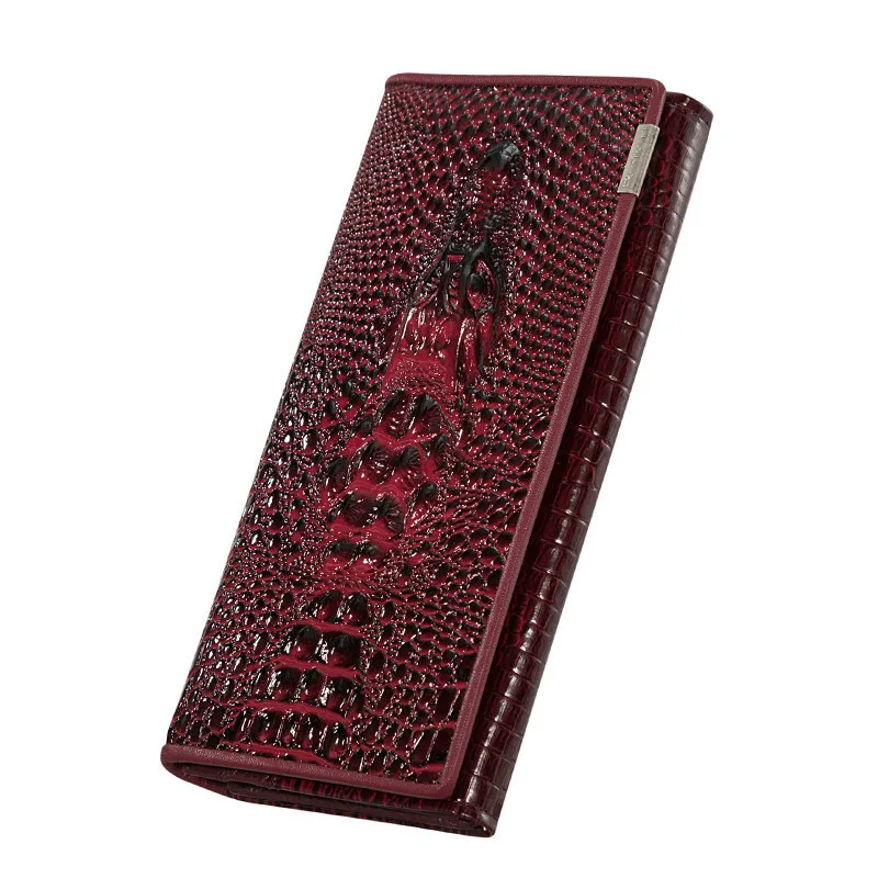 12 цветов женский кошелек женские Кошельки Держатели из натуральной кожи 3D