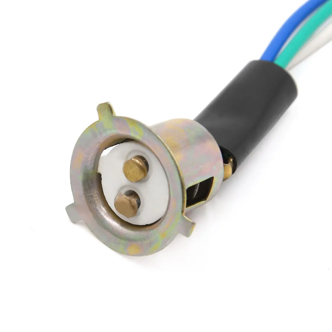 X Autohaux 2 предмета 3 провода мотоцикла мотороллер фара глава лампы Патрон-адаптер