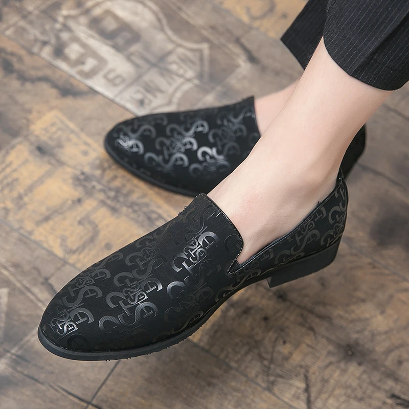 

Туфли мужские кожаные легкие, роскошные спортивные кроссовки, лоферы, Повседневная дышащая обувь, черные коричневые