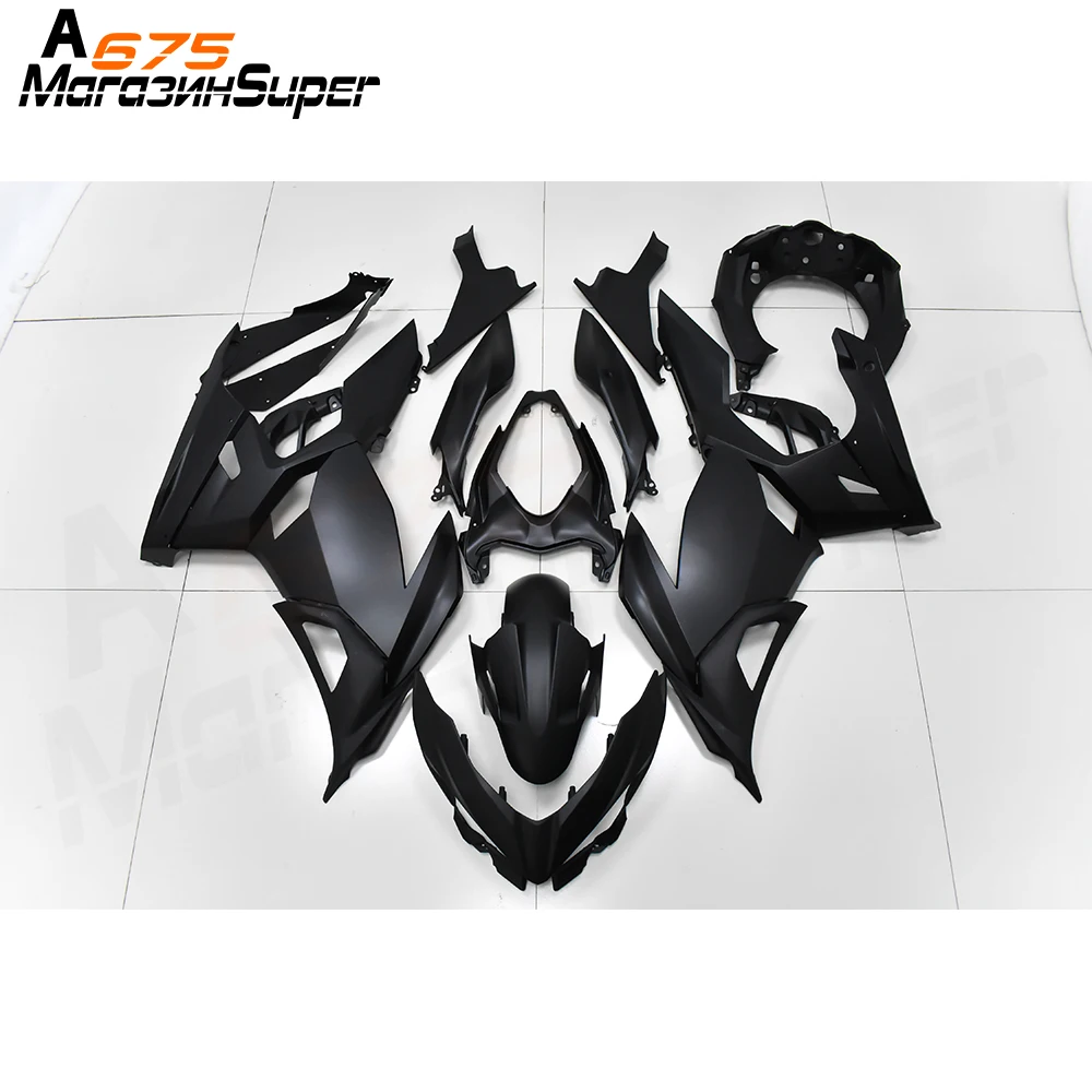 Комплект обтекателей для кузова из ABS пластика Kawasaki Ninja400 Ninja 400 2018 2020 18 19 20 матовый