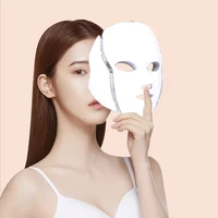 foreverlily 7 color led facial mask led korean photon therapy face neck mask light therapy acne wrinkle removal beauty skin care