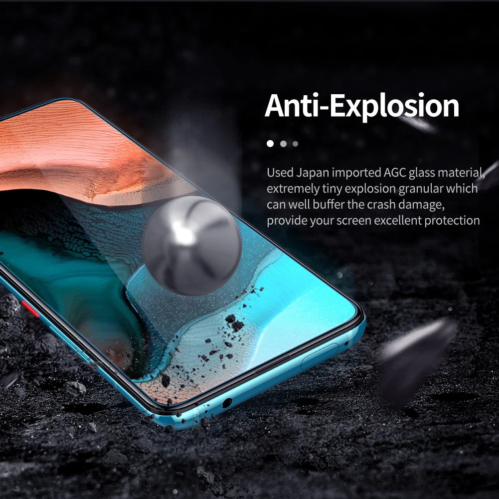 Закаленное стекло NILLKIN Amazing H + Pro 2.5D для Xiaomi Redmi K30 защита экрана|Защитные стёкла и