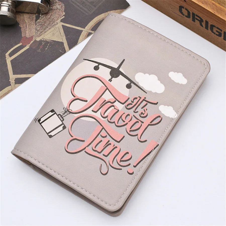 Zoukane New Cover Travel Passport Cover Card Case Women Men Travel Credit Card Holder Travel ID&Document Passport Holder CH02D