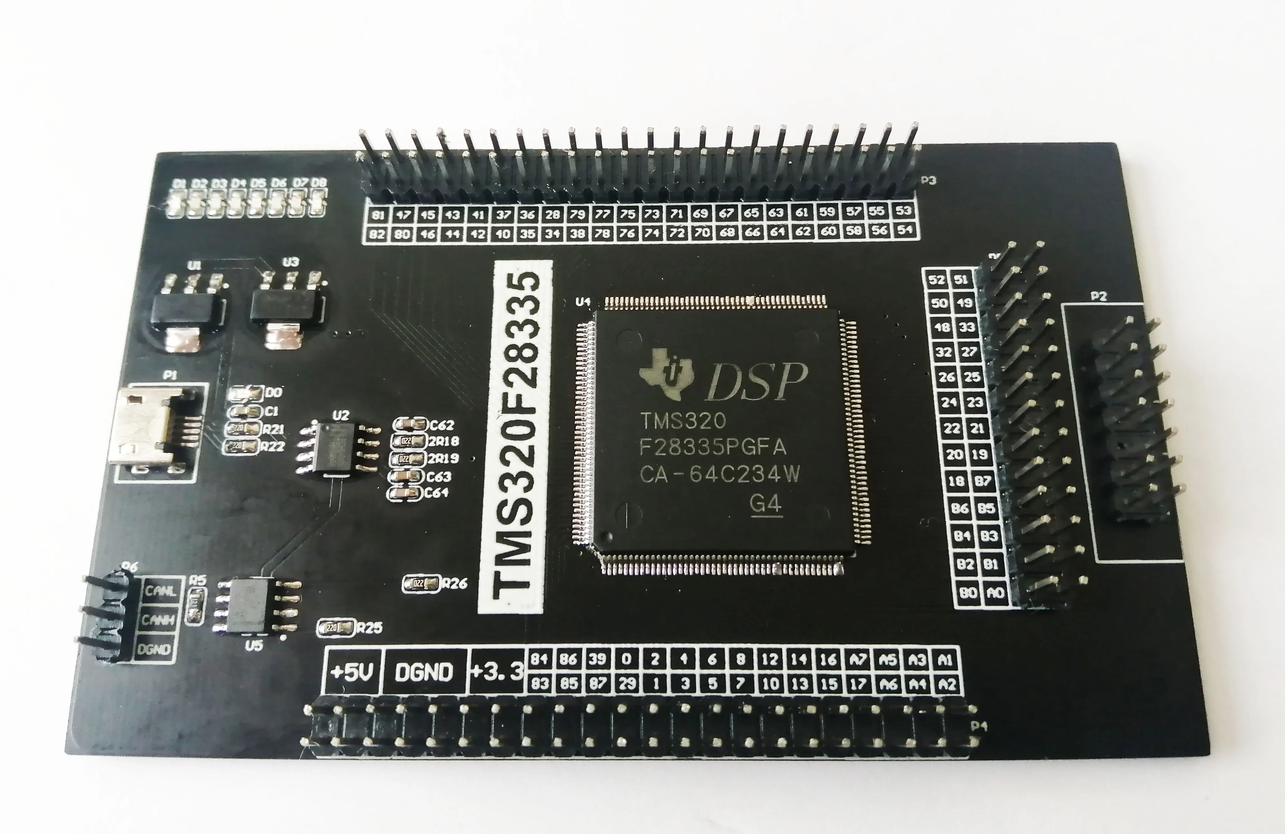 Макетная плата TMS320F28335 DSP с USB на последовательный порт для связи CAN | Дом и сад
