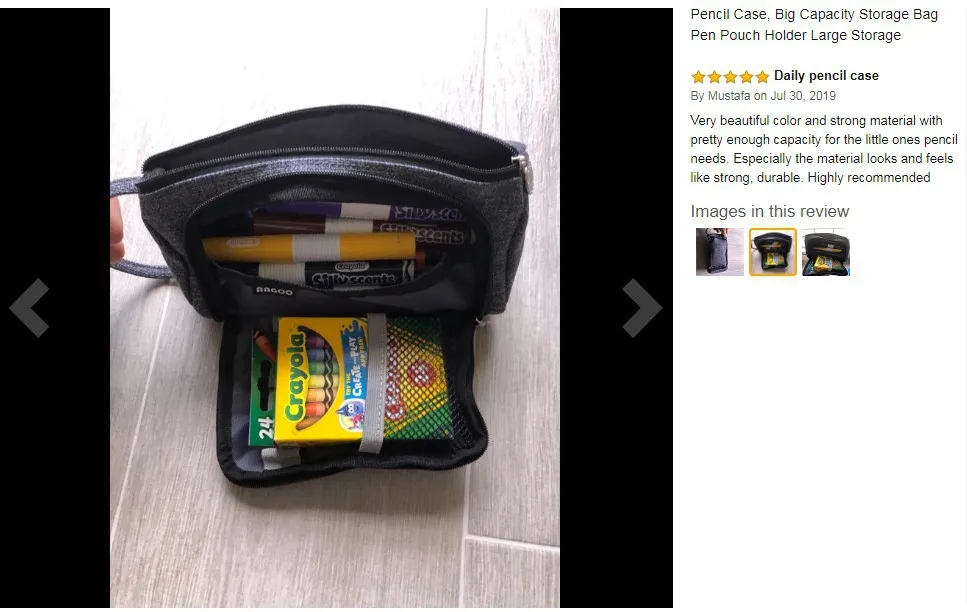 Big Kawaii Pencil Case Quality Large Capacity Pencilcase School Pen Case Supplies Pencil Bag School Box Pencils Pouch Stationery