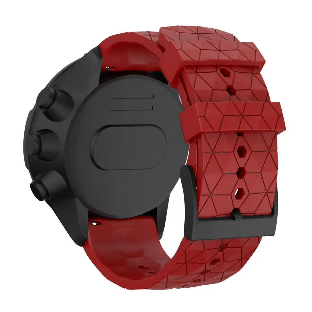 Ремешок силиконовый для Suunto 9 Spartan/Suunto 24 мм | Электроника