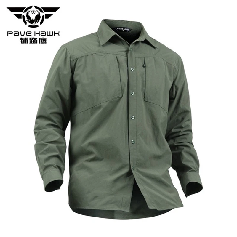 Мужская дышащая рубашка с защитой от ультрафиолета водонепроницаемая