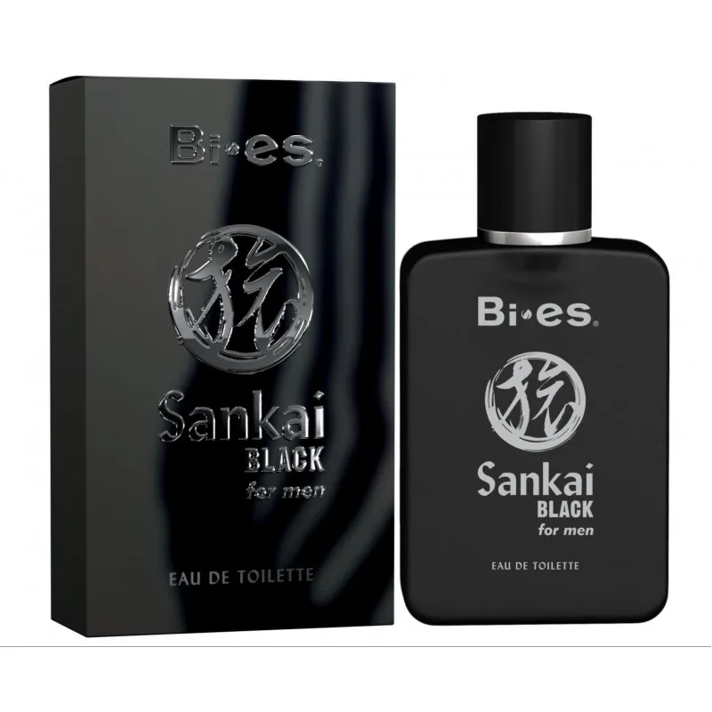 Духи Bi es Sankai Black туалетная вода 100 мл для мужчин парфюм Би Эс Санкай Блэк|Мужские