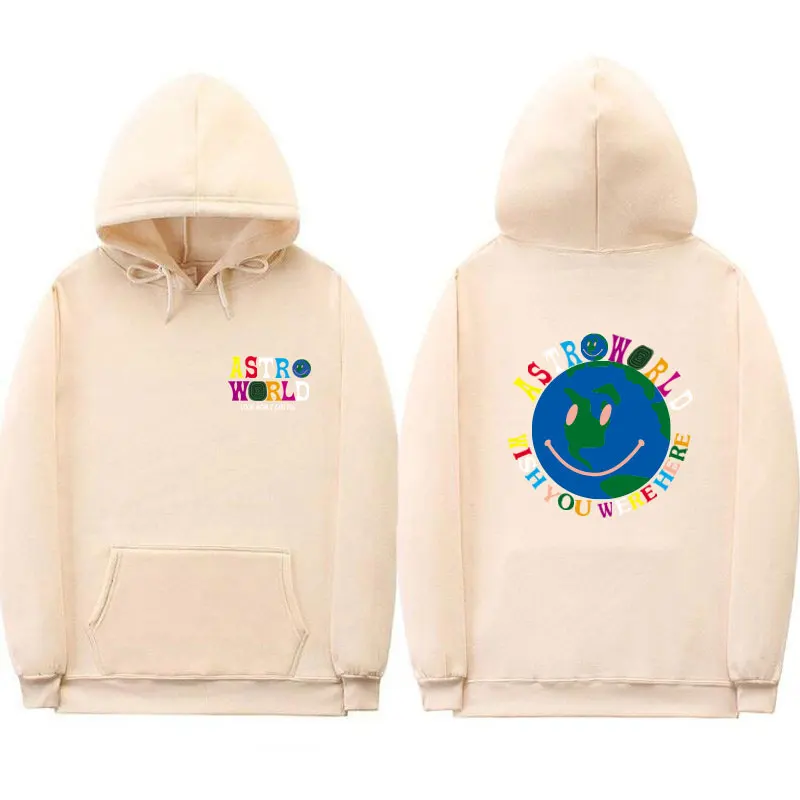 Новинка Astro world Мужская толстовка со смайликом Happy face толстовки Harajuku хип хоп