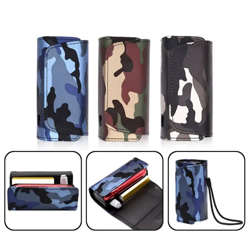 Чехол в камуфляжном стиле для IQOS 3 0 Duo сумка хранения Iqos чехол-держатель из