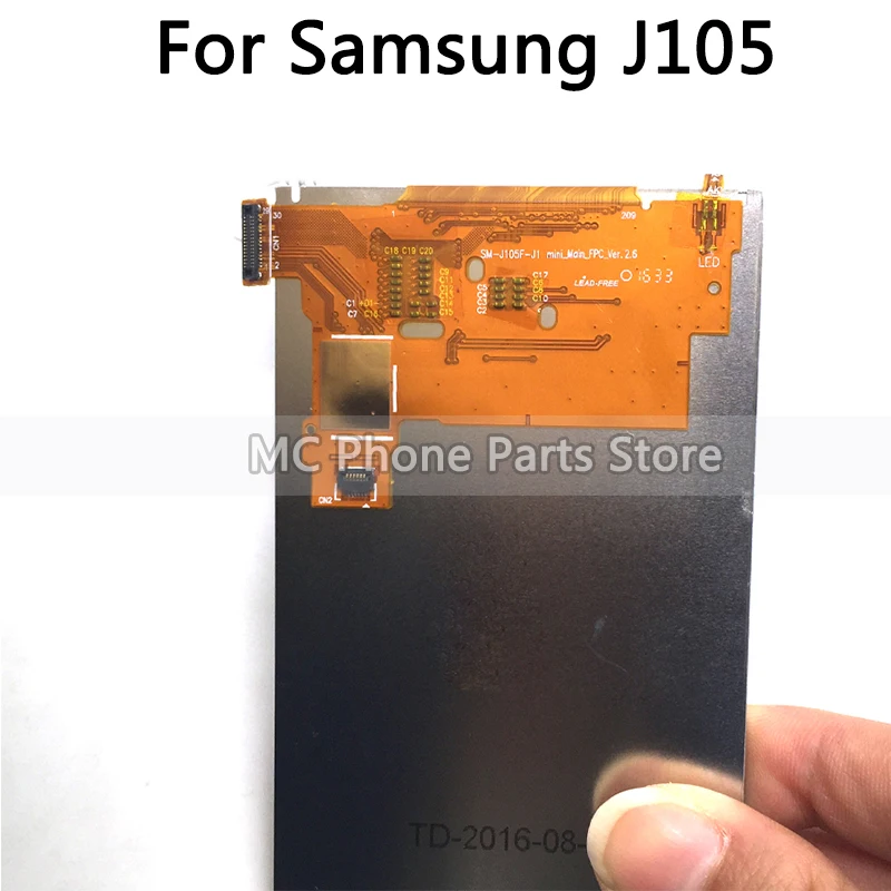 10 шт. ЖК дисплей для Samsung Galaxy J1 mini J105 J105H J105F J105B J105M экран монитор панель с