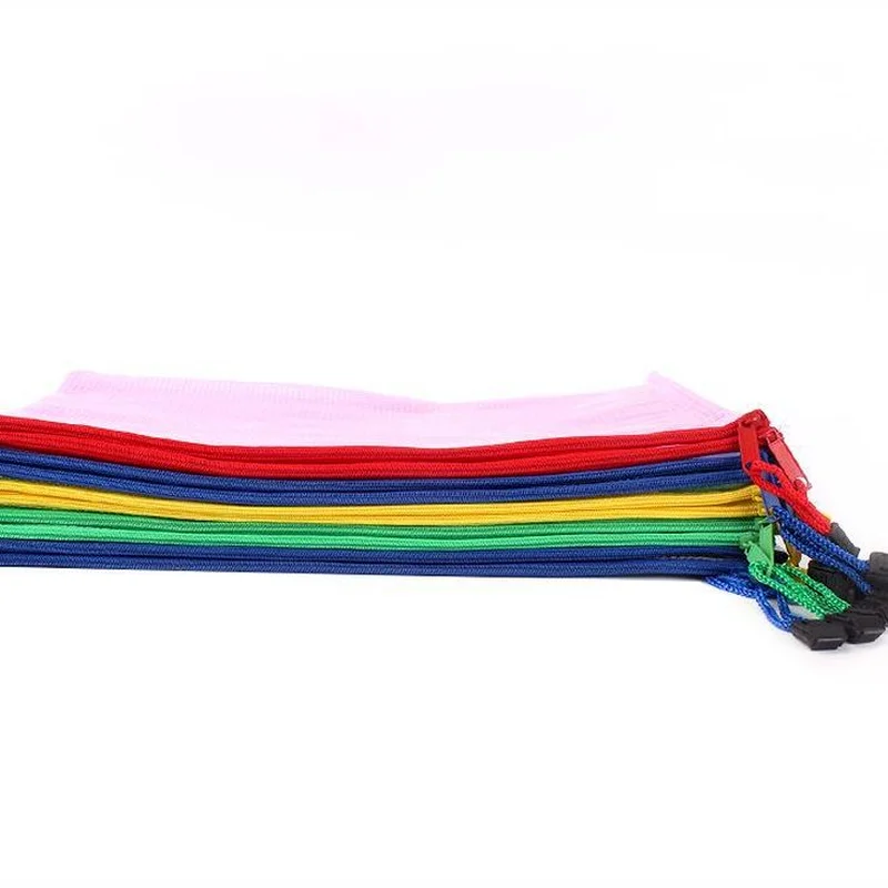 1 шт. водонепроницаемая пластиковая папка на молнии для документов карандашей и