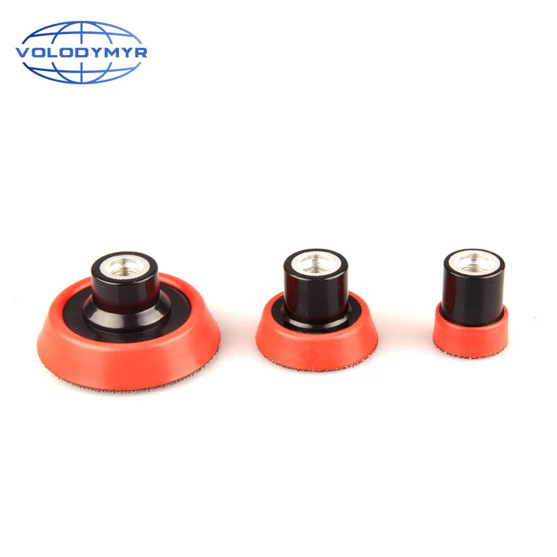 

Volodymyr Polishing Pad Polish Machine Backing Plate Kit 1 2 and 3 Inch M14 M16 Thread for Car Buffer Polish Detail Polisher